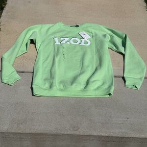 IZOD Women’s Golf Mint Green Crewneck Sweatshirt
